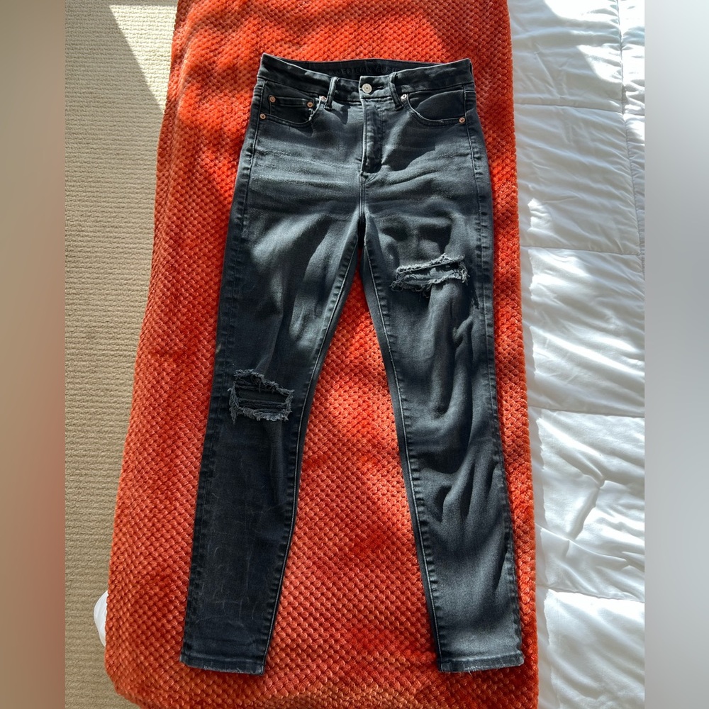 American eagle luxe black jeans